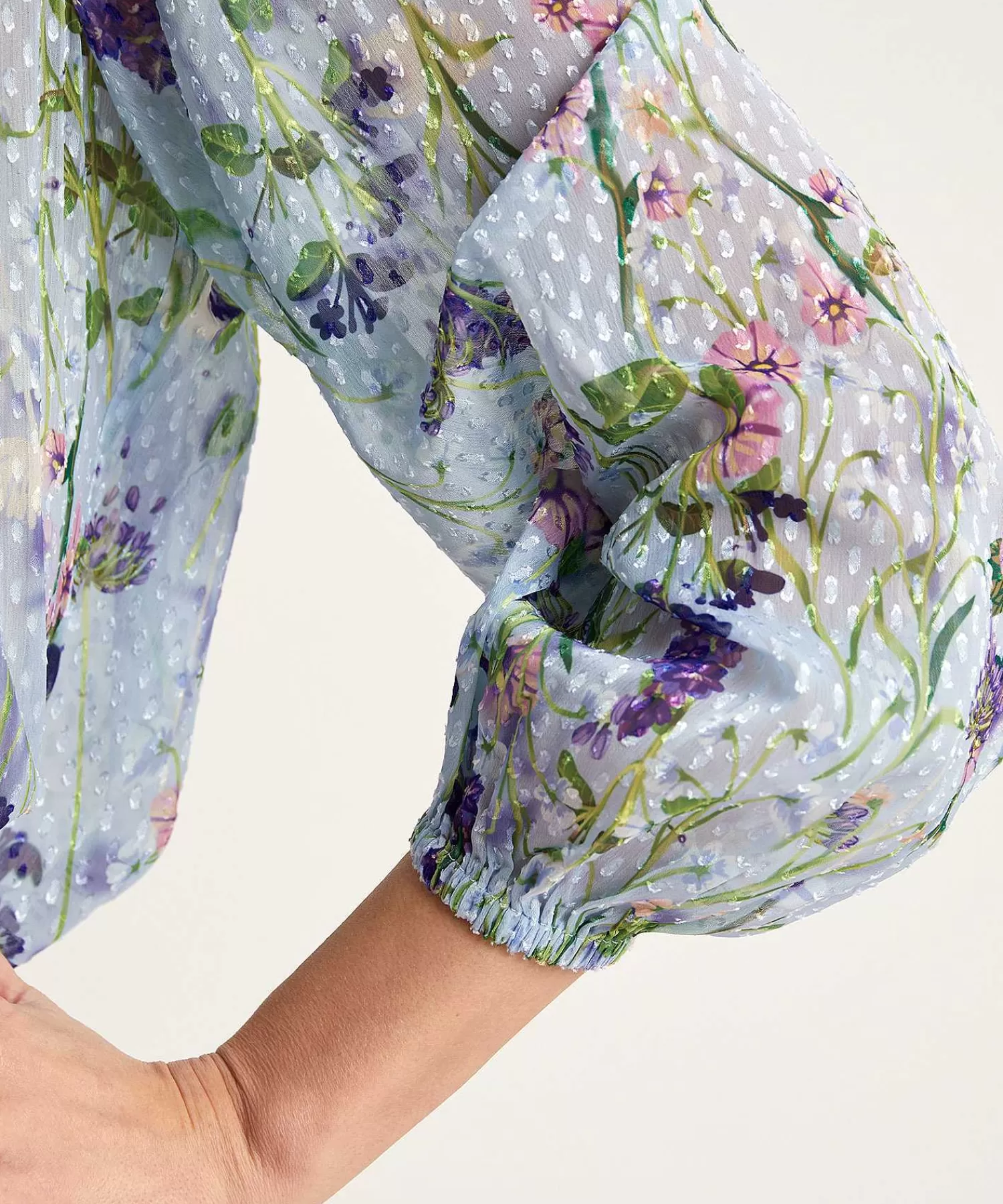 Marc Cain Collections Blusa Con Estampado Floral Y Borde De Volante De Marc Cain Shop