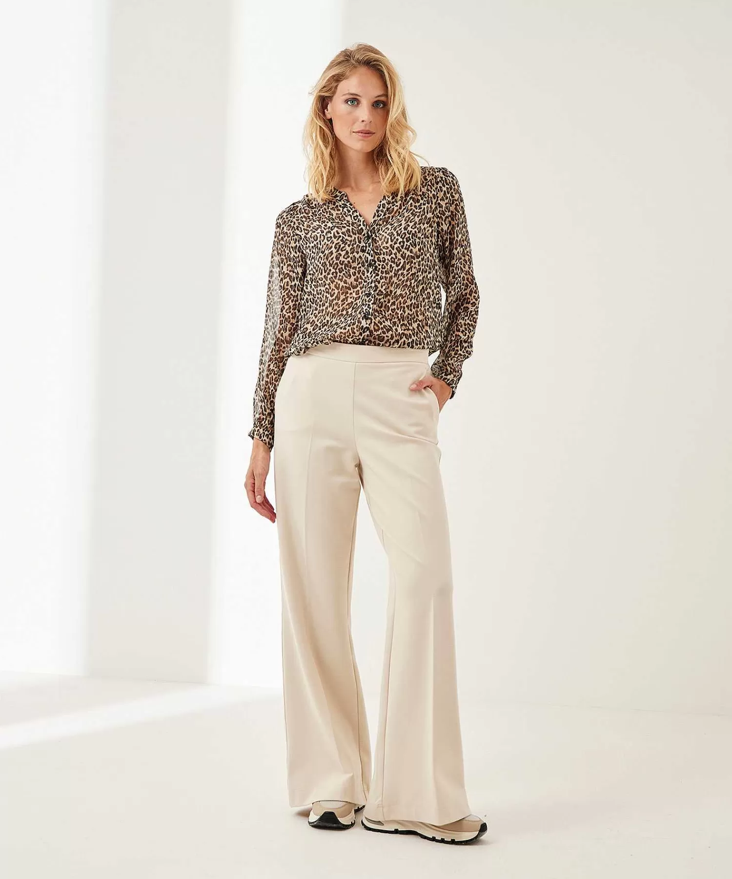 GIULIA E TU Blusa Voile Con Estampado Integral Online
