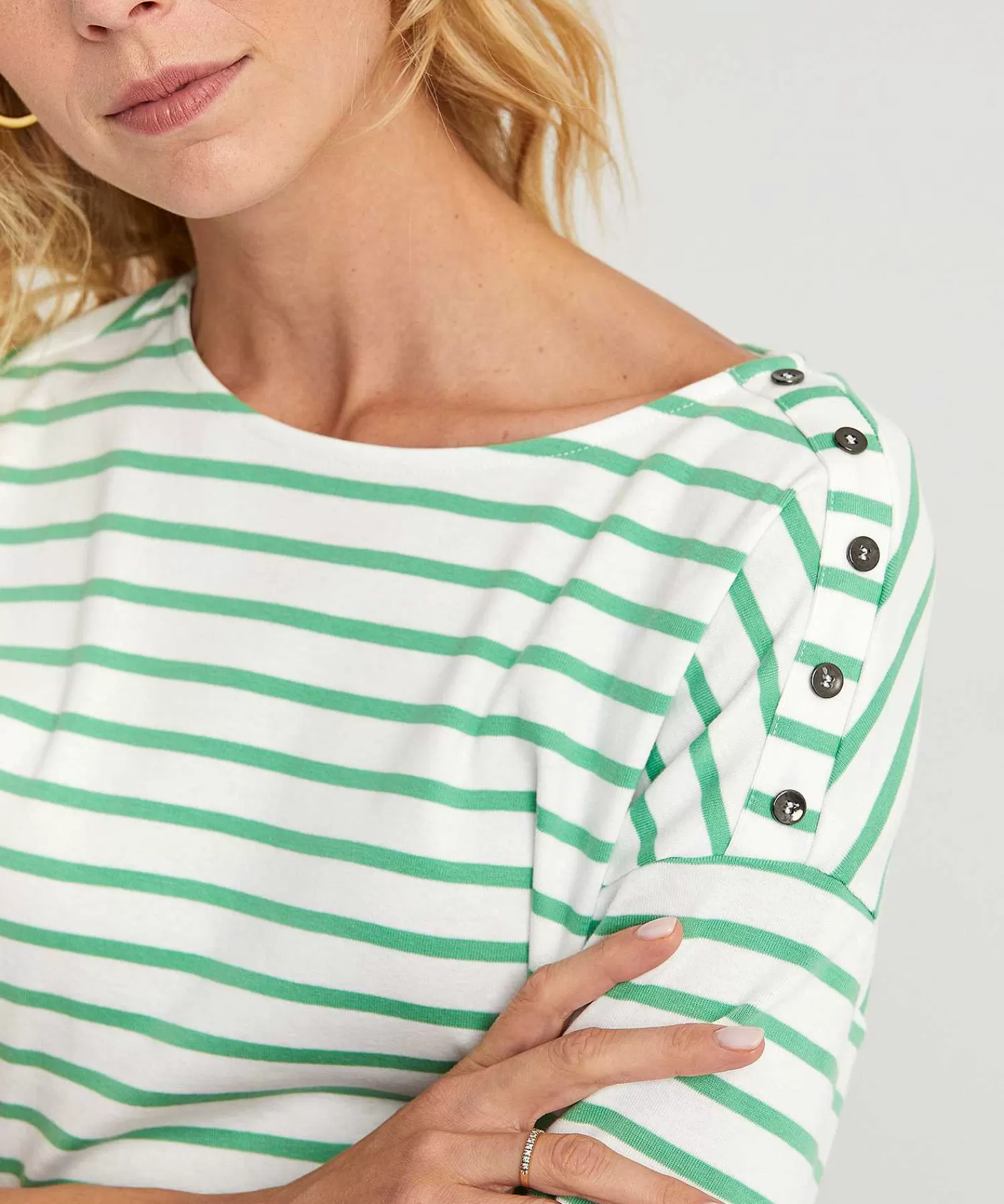 GIULIA E TU Camisa Rayas Bretonas Best Sale