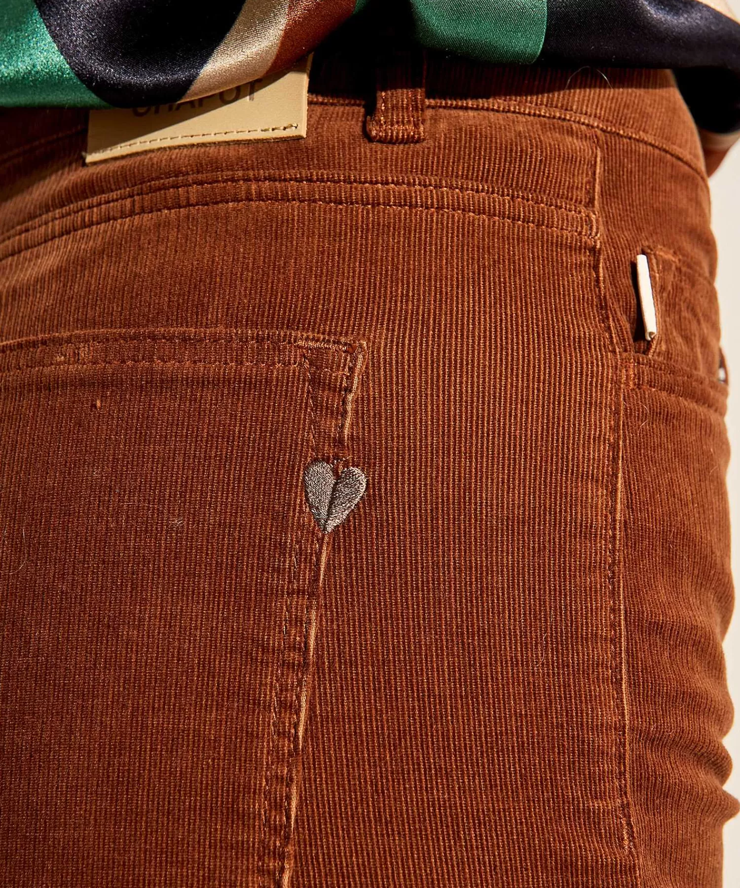 Fabienne Chapot Pantalon Acampanado Pana Eva Best