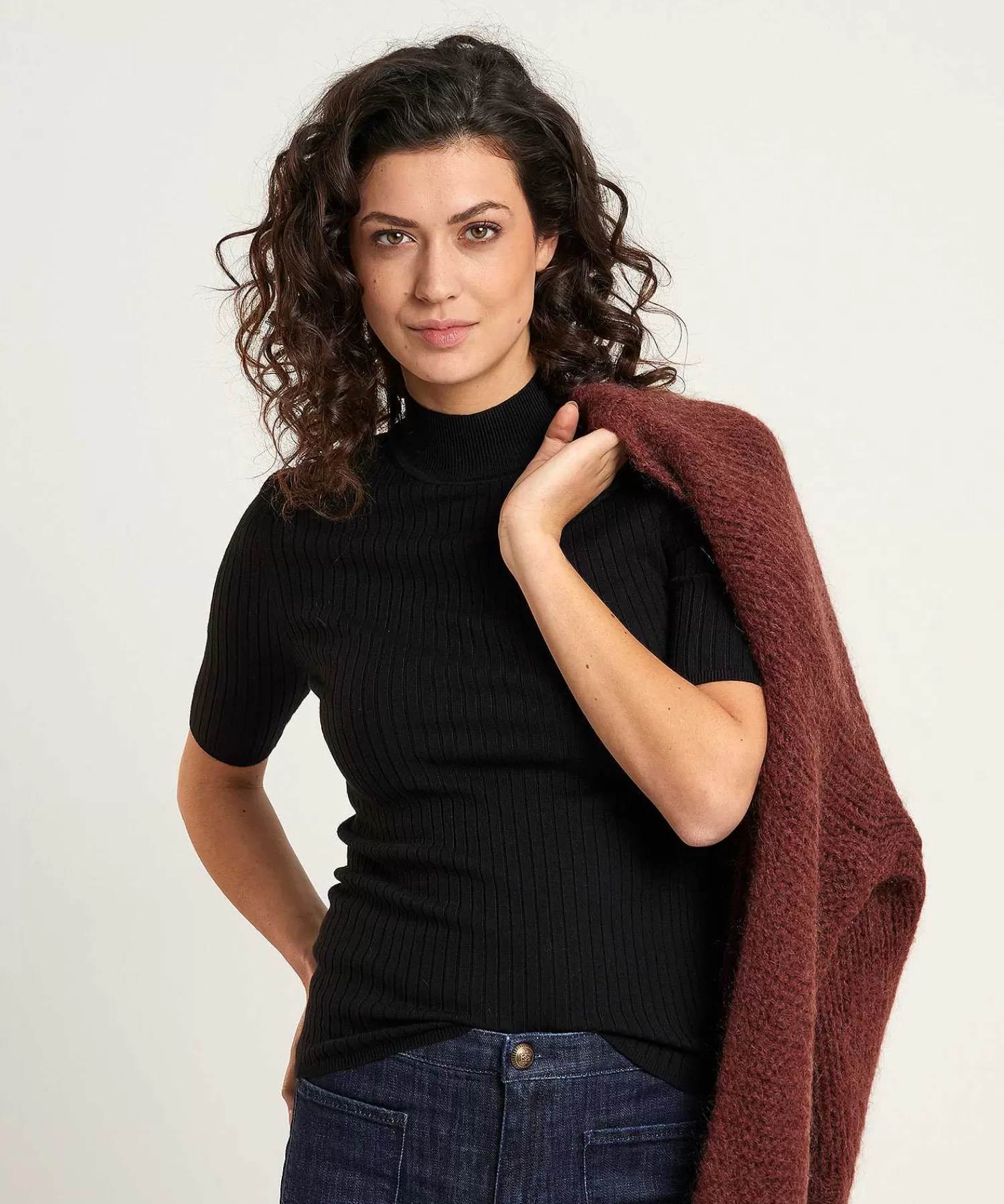 GIULIA E TU Cuello Alto De Canale Flash Sale