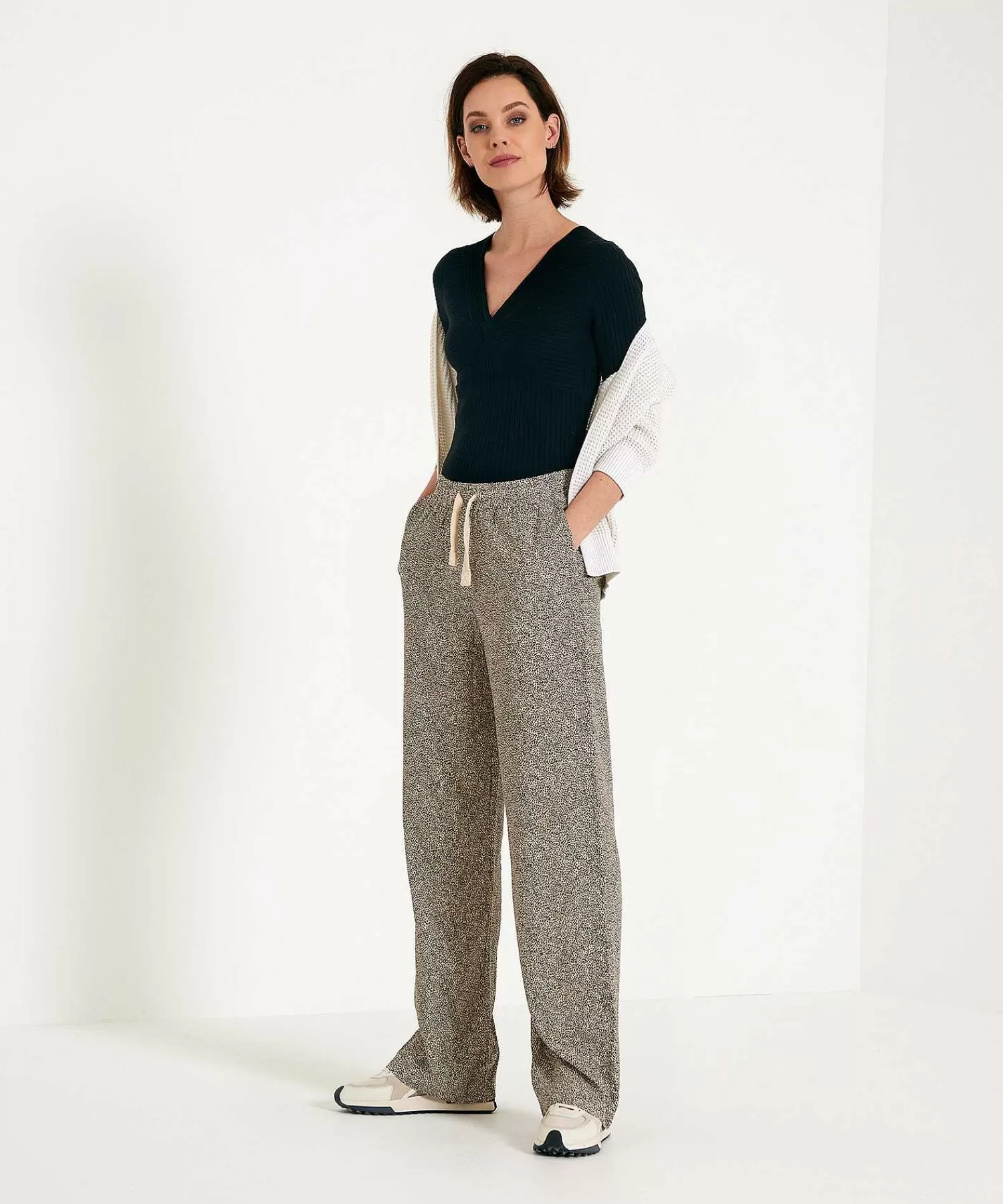 Emotions Jersey Ajustado Con Cuello De Pico Clearance