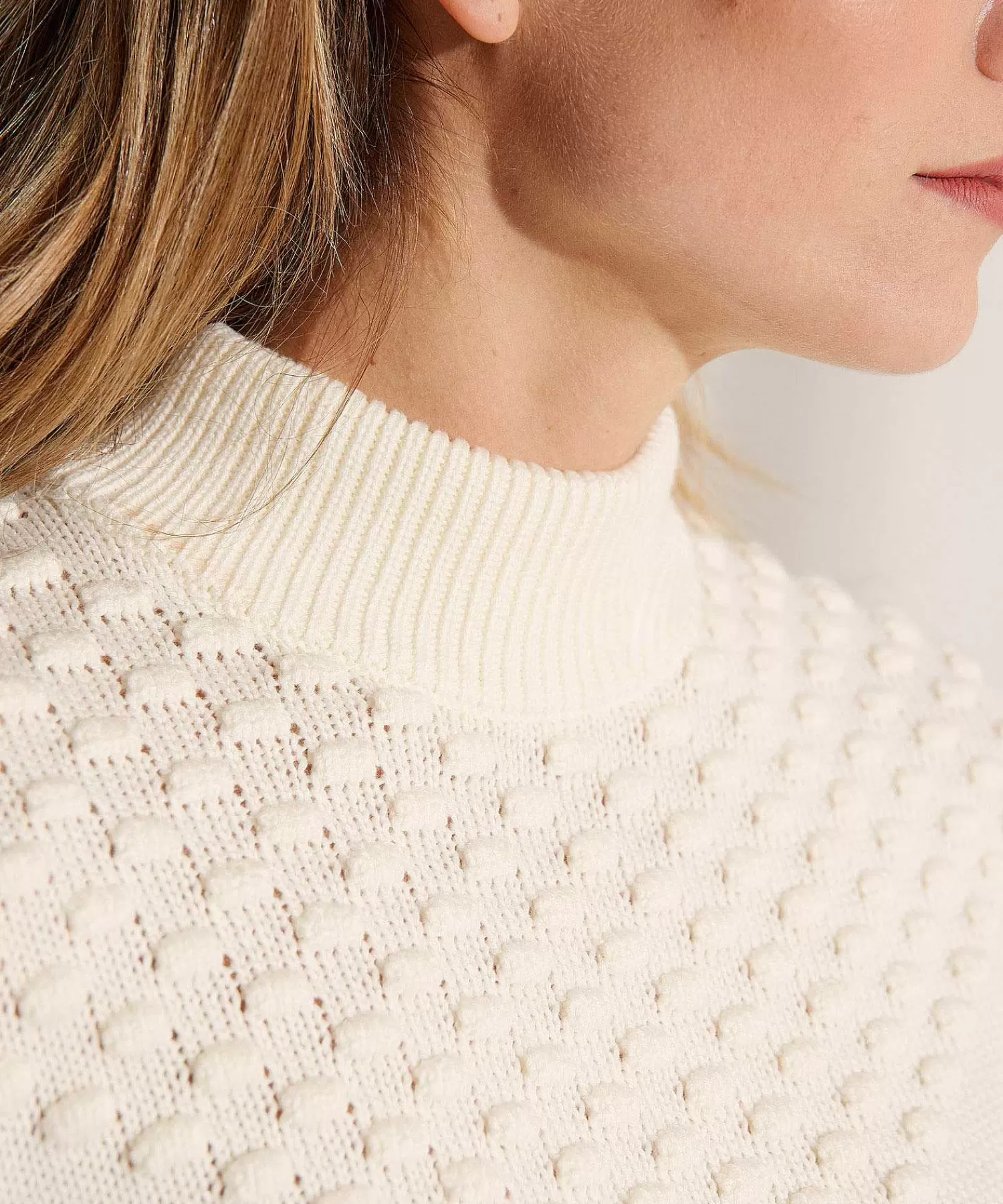 Emotions Jersey De Cuello Alto Con Lunares De Online