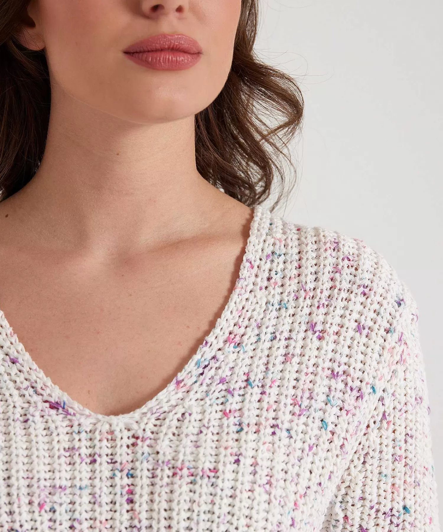 Emotions Jersey De Hilo Con Cinta Con Cuello En V Best