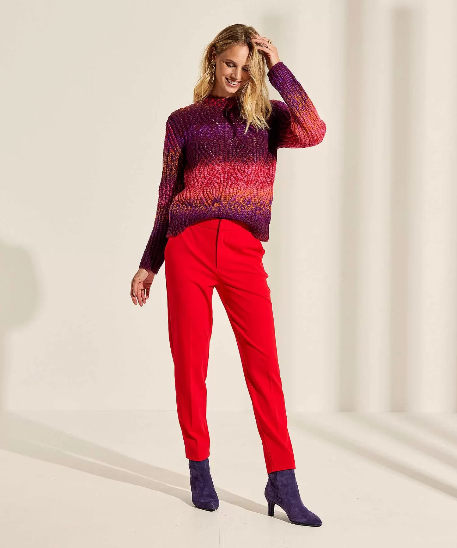 OUI Jersey De Punto Ajour Best Sale