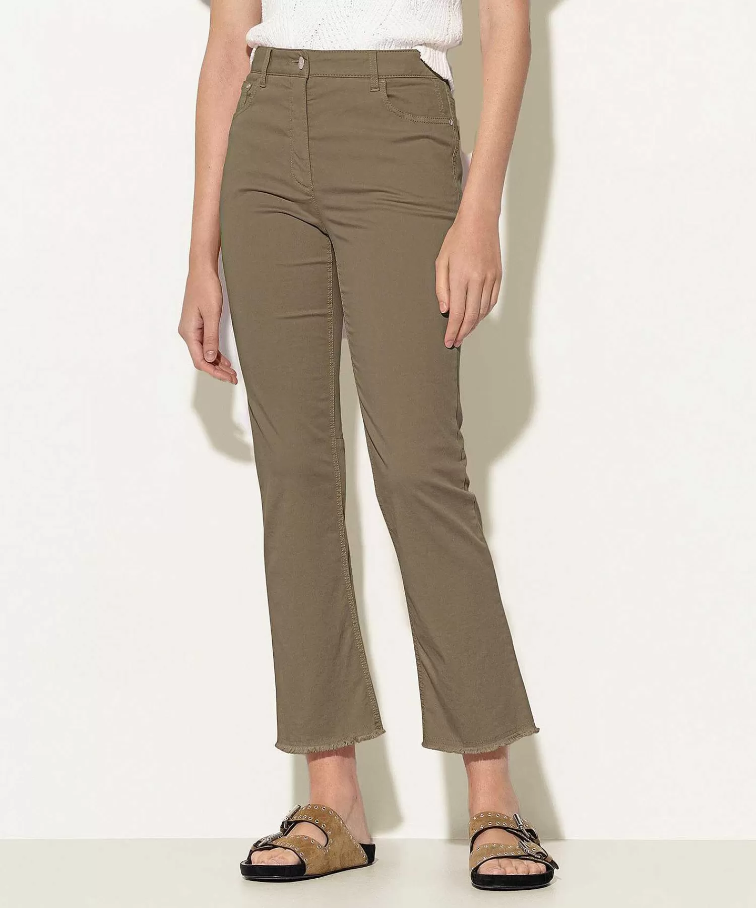 Luisa Cerano Kick Flare Pantalones Suaves Outlet