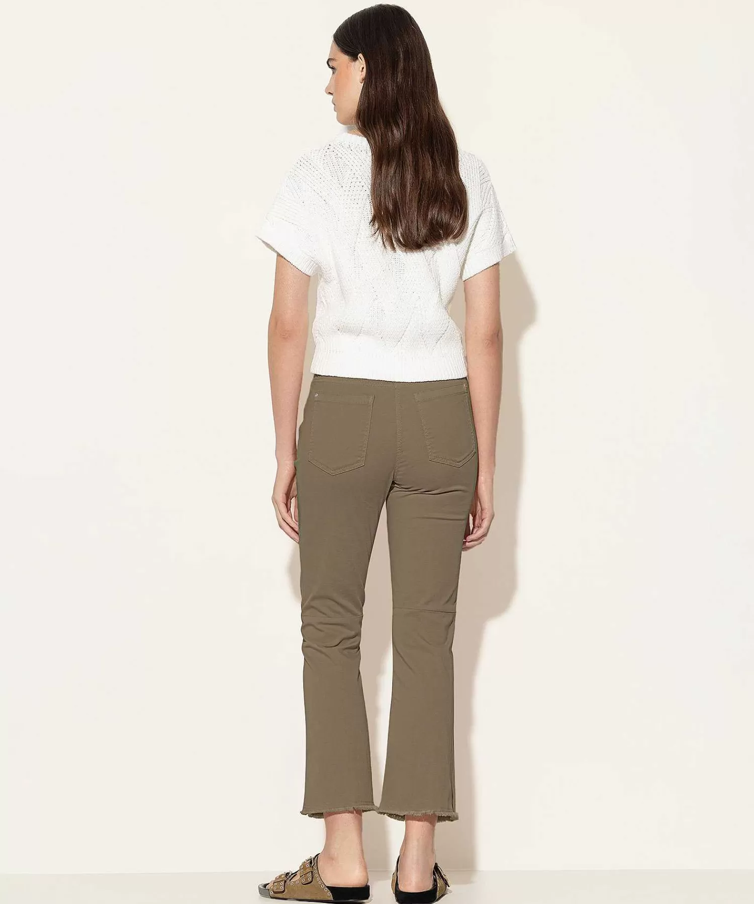 Luisa Cerano Kick Flare Pantalones Suaves Outlet
