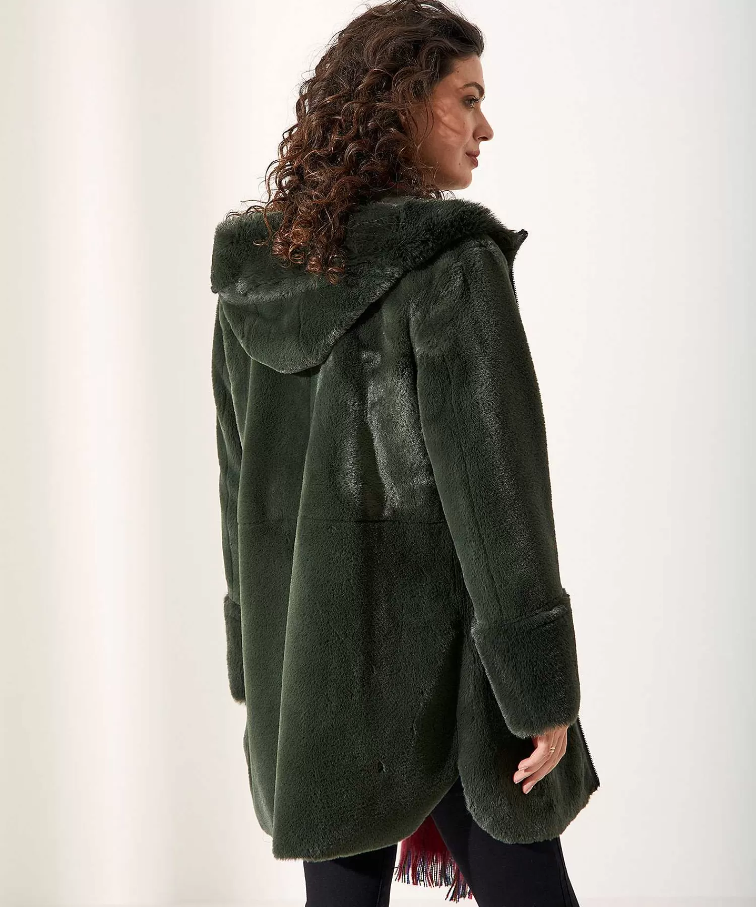 Milestone Chaqueta Reversible De Piel Divertida Maggy Cheap