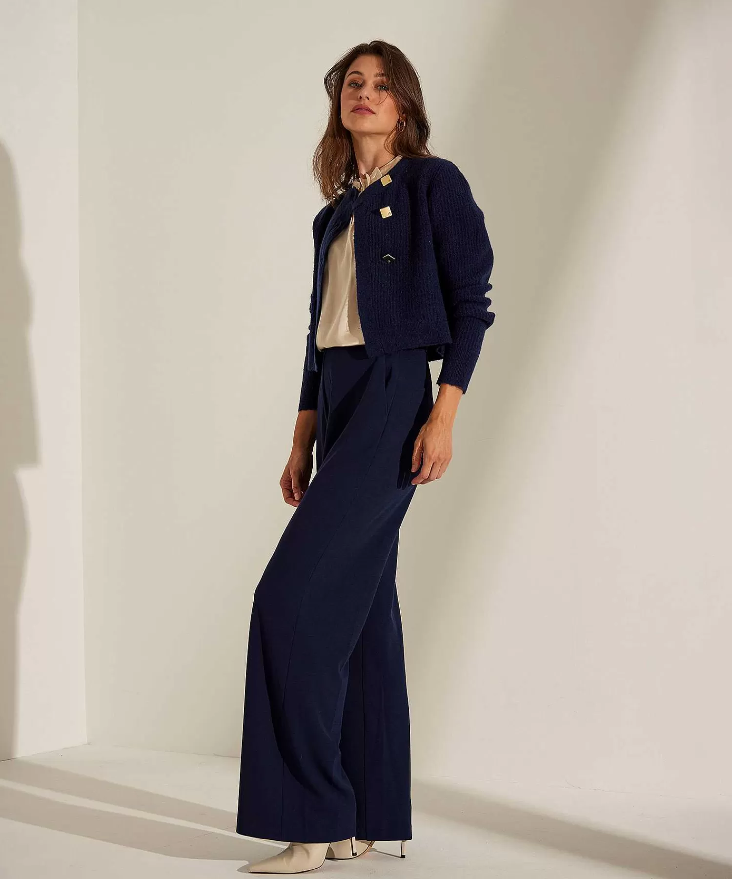 Swing Pantalon Ancho Crepe Cheap