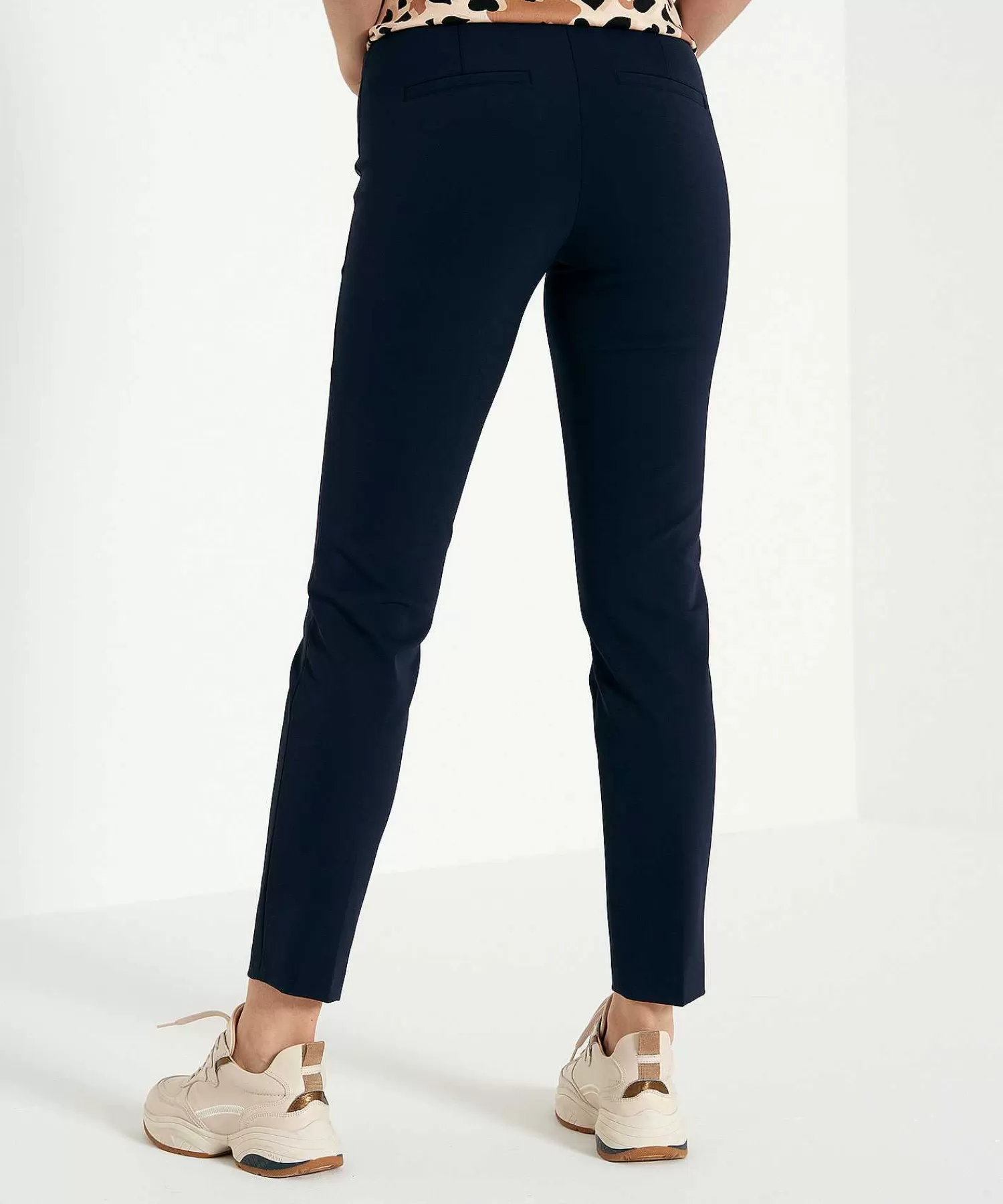Cambio Pantalon Techno Suave Con Costura Parcial Ros Flash Sale