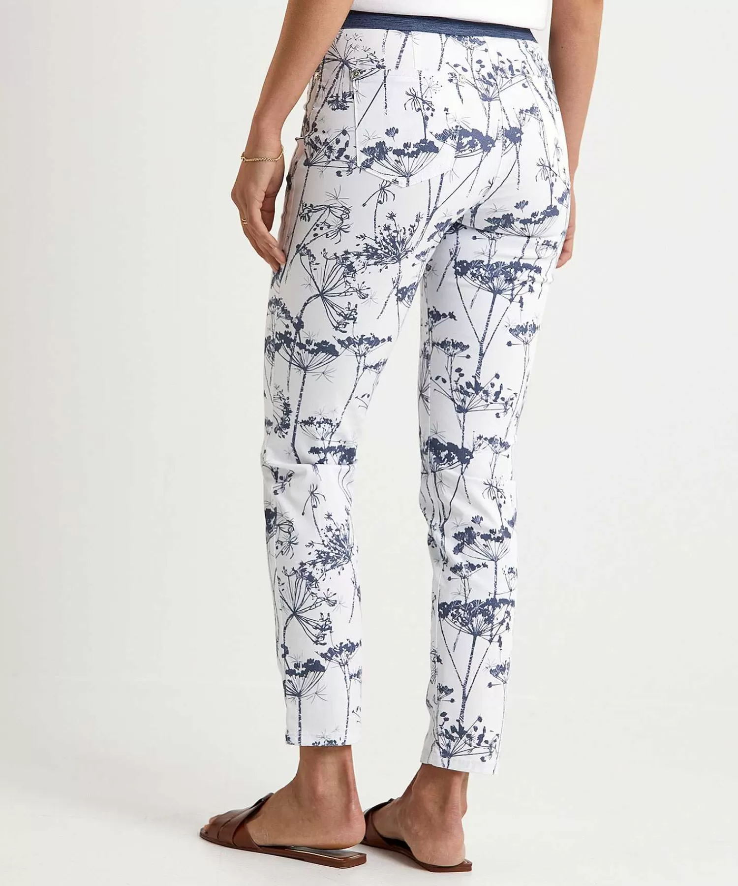 TONI Pantalon Slim Fit Estampado Jenny Hot