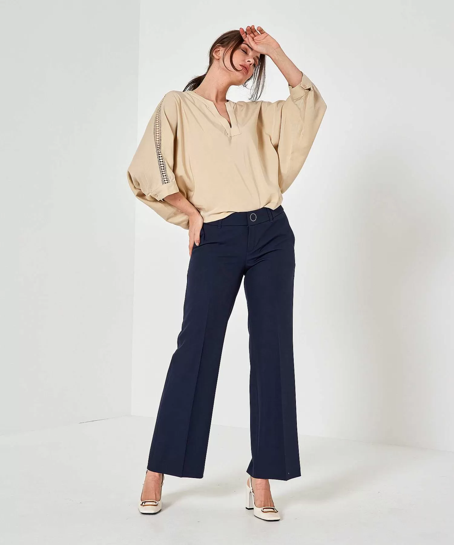 Rosner Pantalones Anchos May Hot
