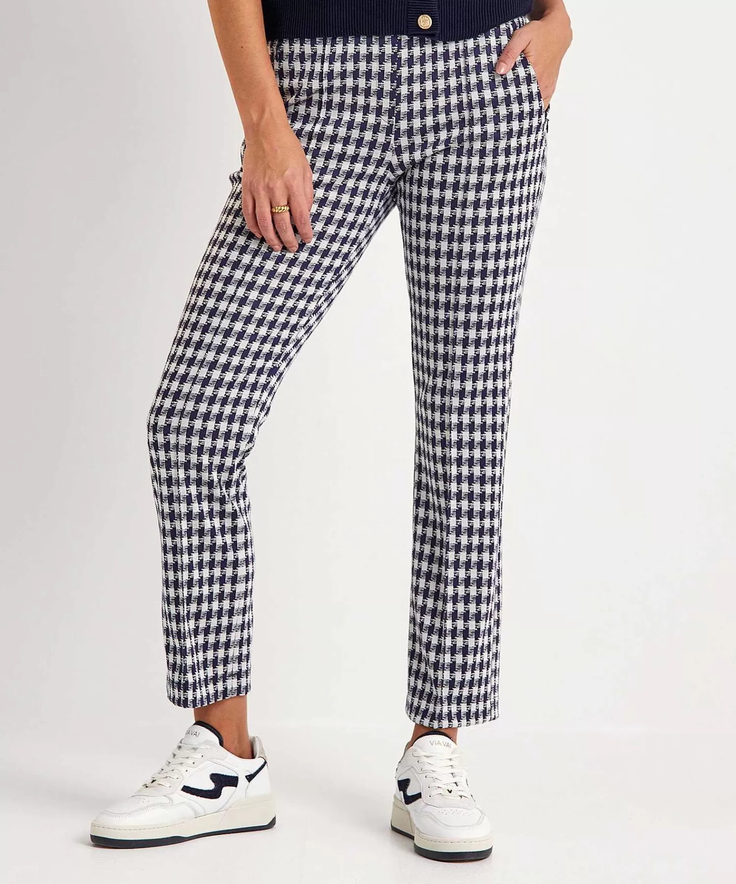 Raphaela By Brax Pantalones Cortos Superslim Lillyth Check Hot