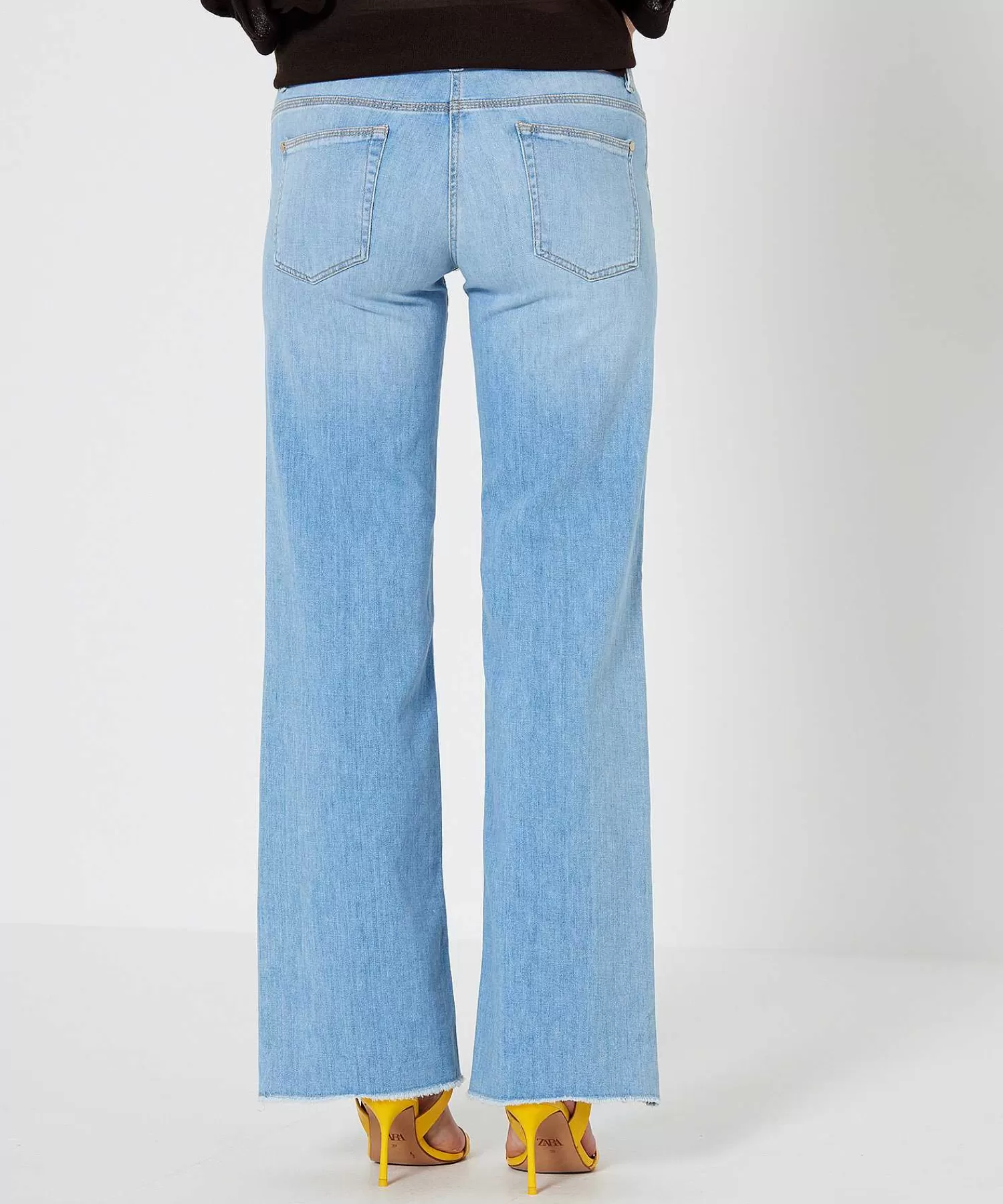 Cambio Vaqueros Pierna Ancha Tess Outlet